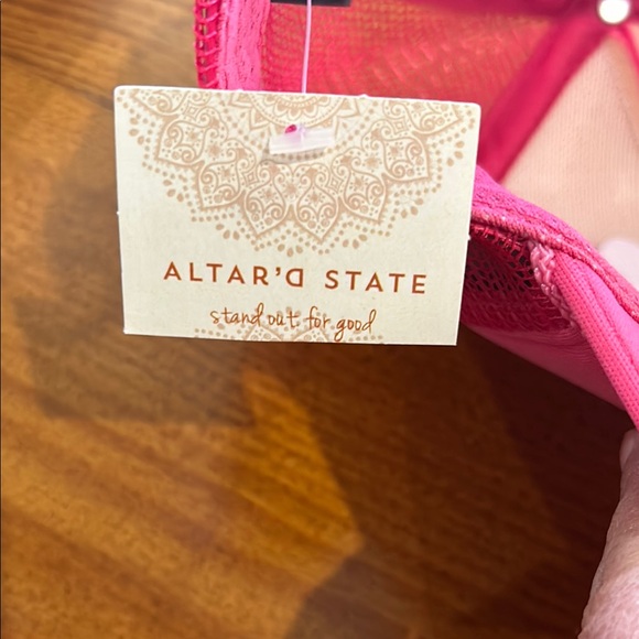 Pink Smiley Face Trucker Hat - Picture 4 of 5